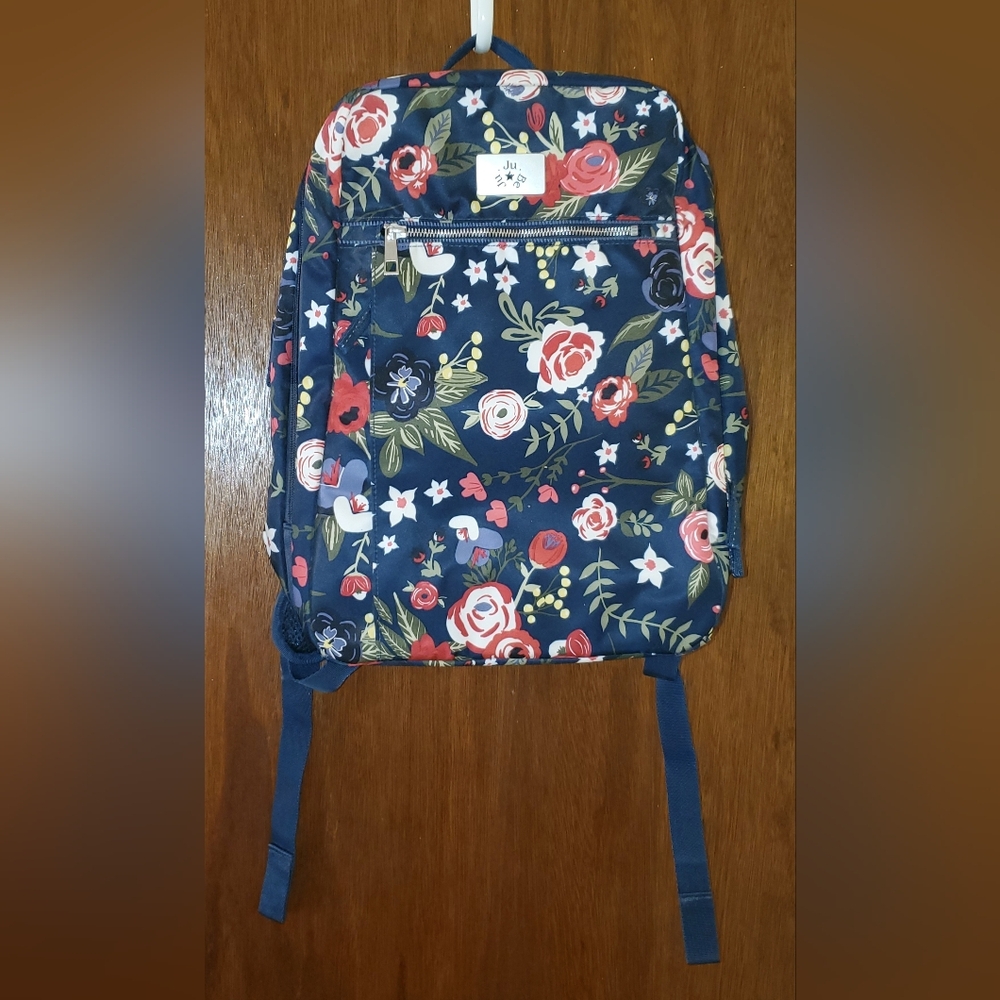 Ju-Ju-Be Ballad Backpack Diaper Bag Midnight Posy